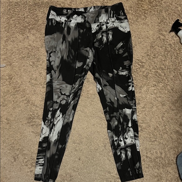 Simply Vera Vera Wang Pants - Simply Vera Vera Wang Monochrome Patterned Leggings